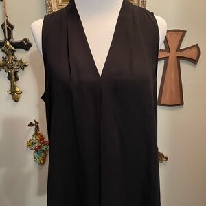 Vince Camuto sheer black top